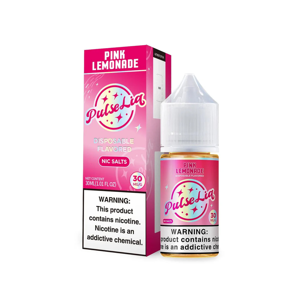 Pulse Liq Nic Salts Disposable Flavored 30ML E-Liquid by Geek Bar