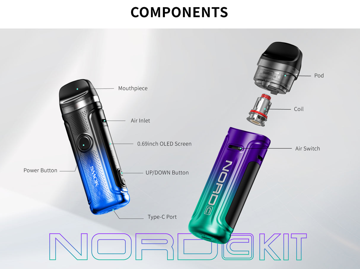 SMOK NORD C 50W Pod Kit SMOK SMOK NORD C 50W Pod Kit