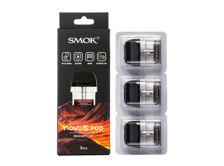 SMOK NOVO 5 Replacement Cartridge (3pcs) SMOK SMOK NOVO 5 Replacement Cartridge (3pcs)