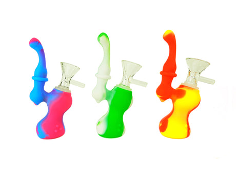 4.75″ Calabash Style Silicone Water Pipe Unishowinc 4.75″ Calabash Style Silicone Water Pipe