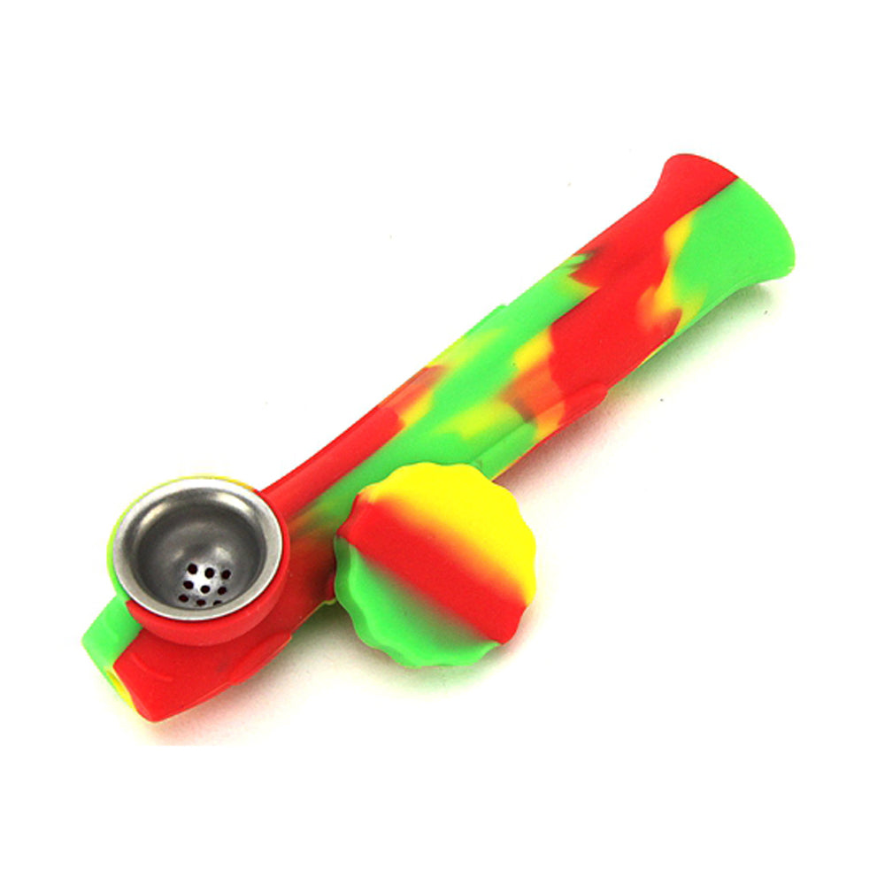 6″ Silicone Pipe w/ Lid