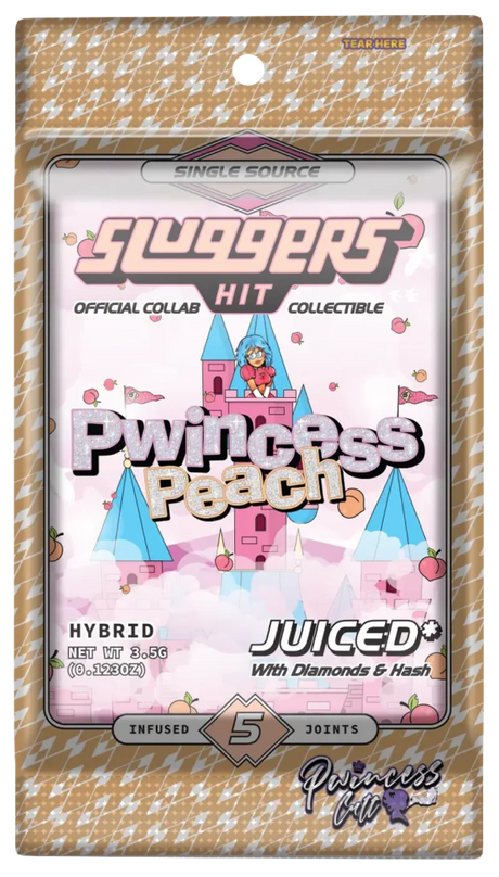 Sluggers Hit Juiced with Diamonds & Hash Pre-rolls 3.5G