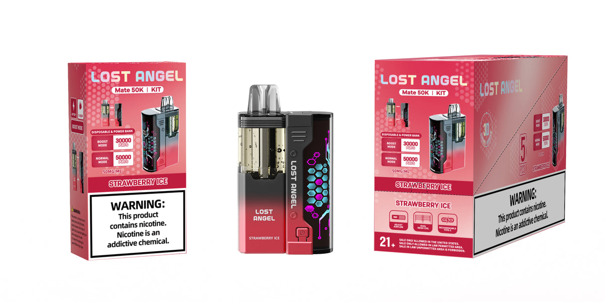 Lost Angel MATE 50K Disposable Device KIT – 50000 Puffs
