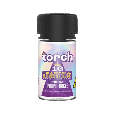 TORCH Lil Flames VVS Diamonds THCA Dog Walker Pre-rolls 4G
