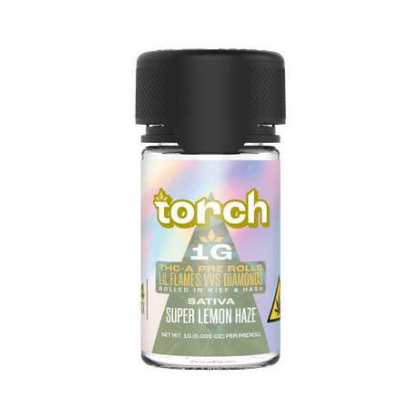 TORCH Lil Flames VVS Diamonds THCA Dog Walker Pre-rolls 4G