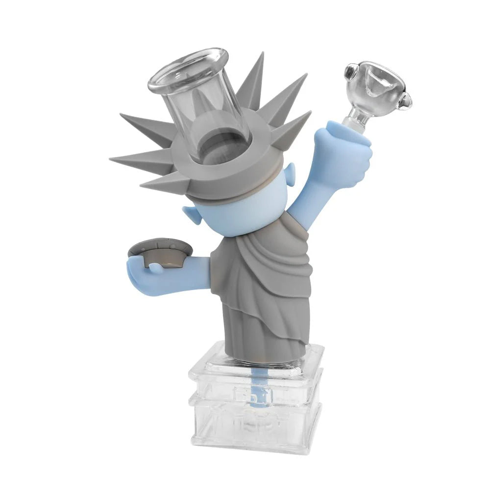 9" The Statue of Alien Silicone Water Pipe