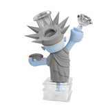 9" The Statue of Alien Silicone Water Pipe