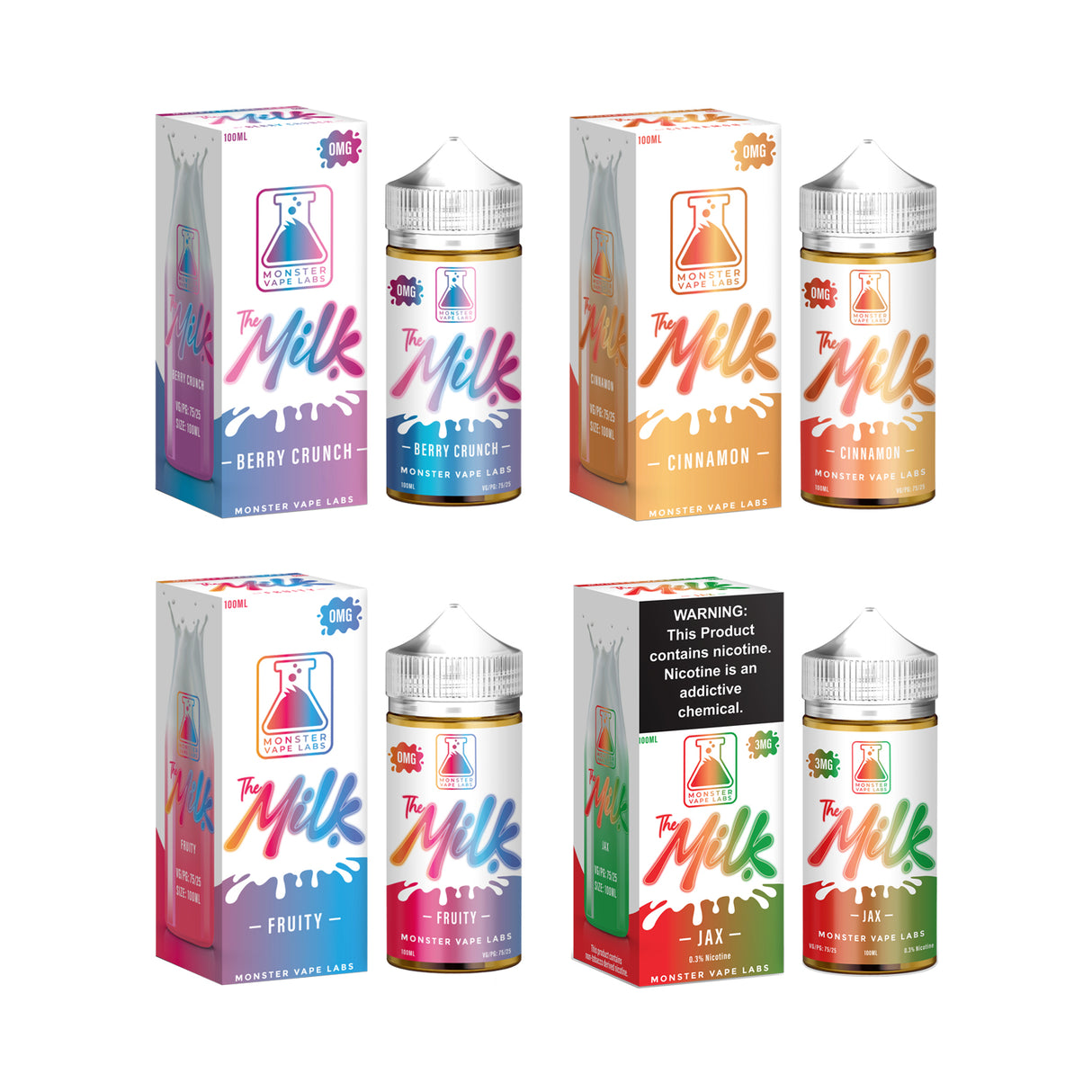 The Milk 100ML E-Juice by Jam Monster