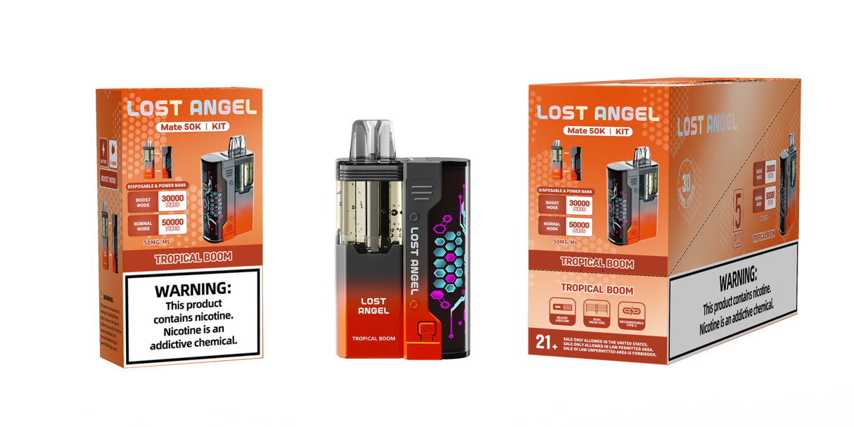 Lost Angel MATE 50K Disposable Device KIT – 50000 Puffs