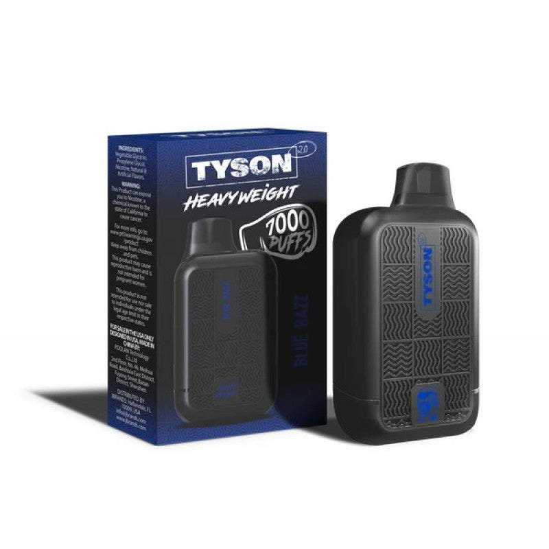 Tyson 2.0 Heavy Weight Rechargeable Disposable – 7000 Puffs Tyson 2.0 Tyson 2.0 Heavy Weight Rechargeable Disposable – 7000 Puffs