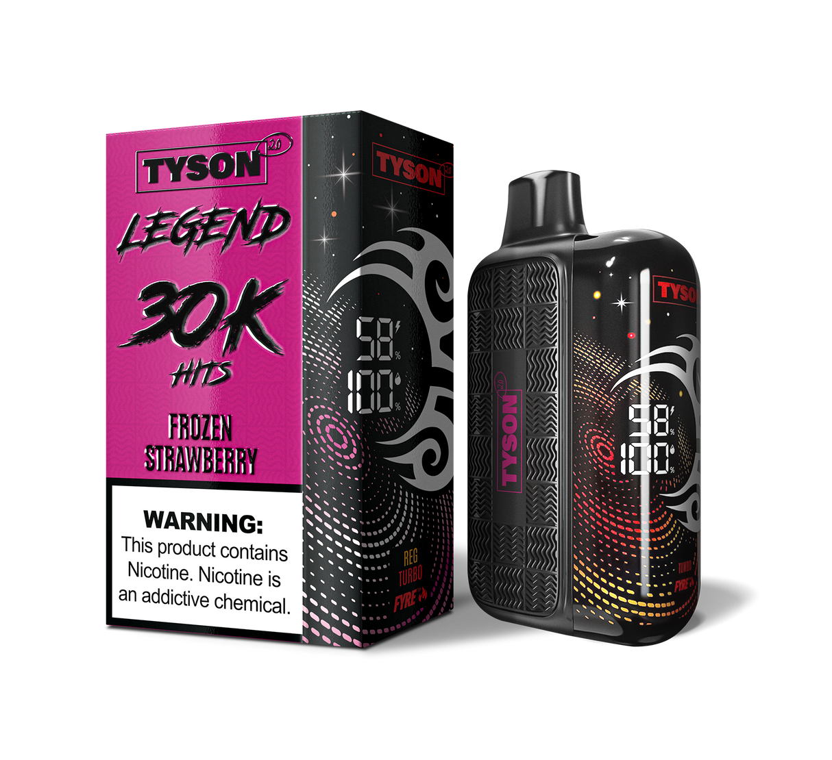 Tyson 2.0 Legend 30K Rechargeable Disposable Device - 30000 Puffs