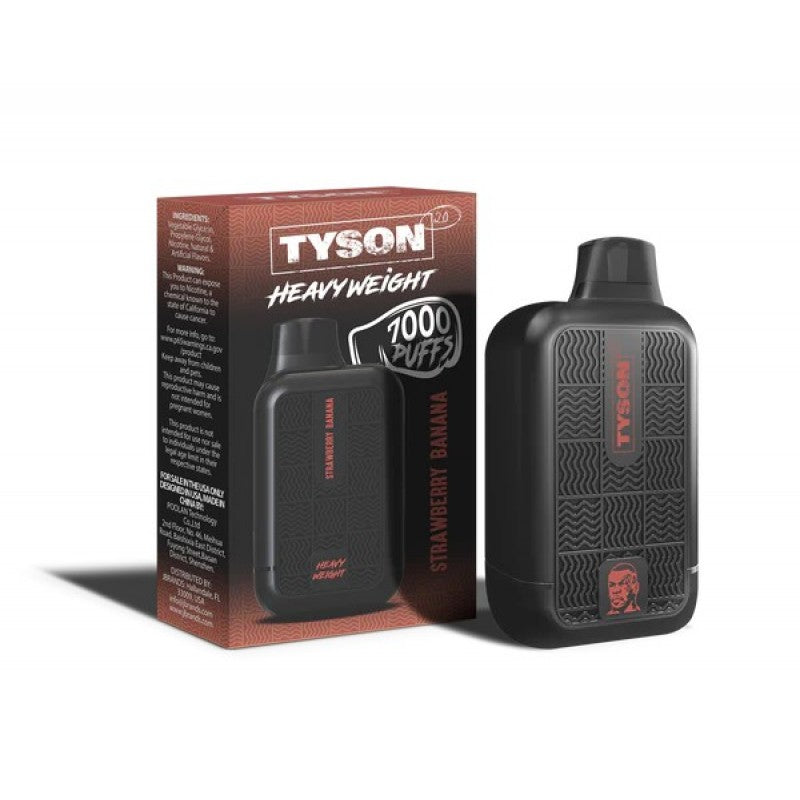 Tyson 2.0 Heavy Weight Rechargeable Disposable – 7000 Puffs Tyson 2.0 Tyson 2.0 Heavy Weight Rechargeable Disposable – 7000 Puffs