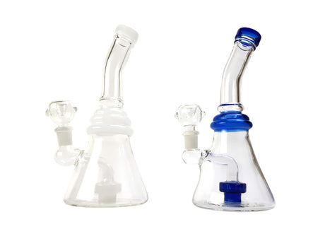 8.5" Clear Glass Water Pipe Unishowinc 8.5" Clear Glass Water Pipe