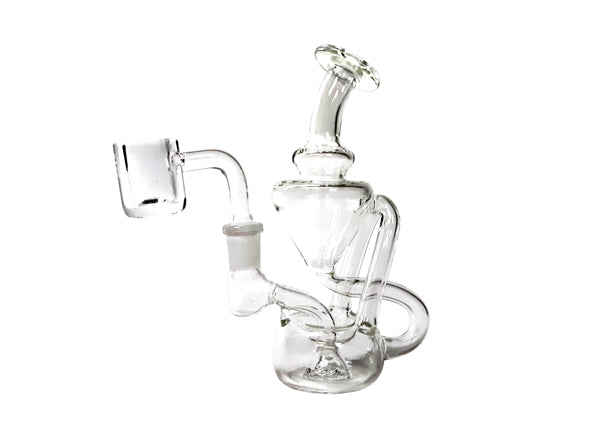 5" Clear Glass Water Pipe Unishowinc 5" Clear Glass Water Pipe