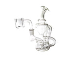 5" Clear Glass Water Pipe Unishowinc 5" Clear Glass Water Pipe