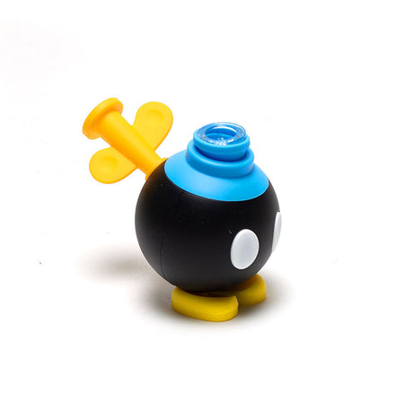 4″ Silicone Bob Omb Water Pipe Unishowinc 4″ Silicone Bob Omb Water Pipe