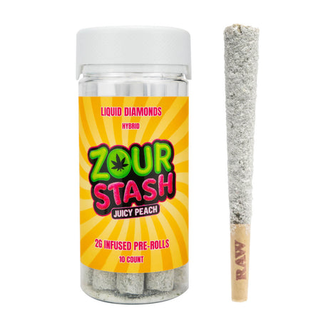 ZOUR STASH Liquid Diamonds Infused Pre-rolls 20G