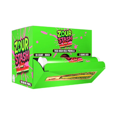 ZOUR STASH THCA Hash Hole Pre-rolls 2G 20CT/BOX