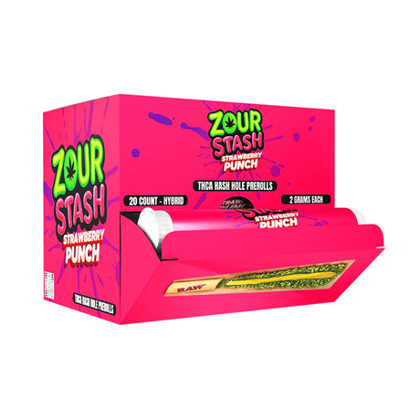 ZOUR STASH THCA Hash Hole Pre-rolls 2G 20CT/BOX