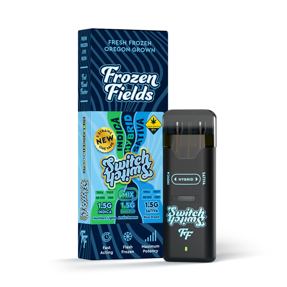 Frozen Fields Switch 3 in 1 Hybrid Disposable Device - 3g Disposable