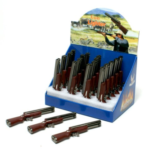 Double Barrel gun lighter /5 PCS Unishowinc Double Barrel gun lighter /5 PCS