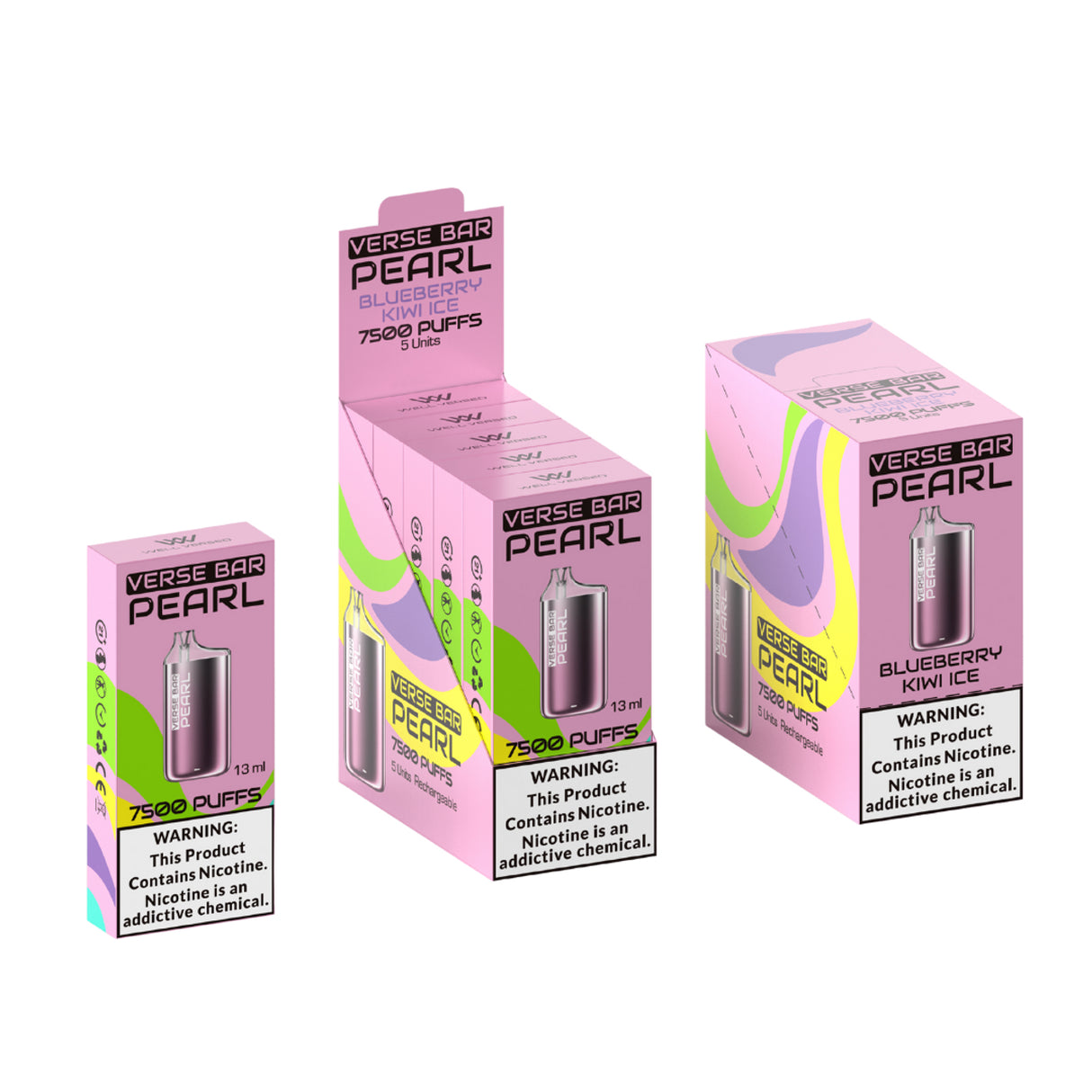 Verse Bar Pearl Rechargeable Disposable Device – 7500 Puffs VERSE BAR Verse Bar Pearl Rechargeable Disposable Device – 7500 Puffs