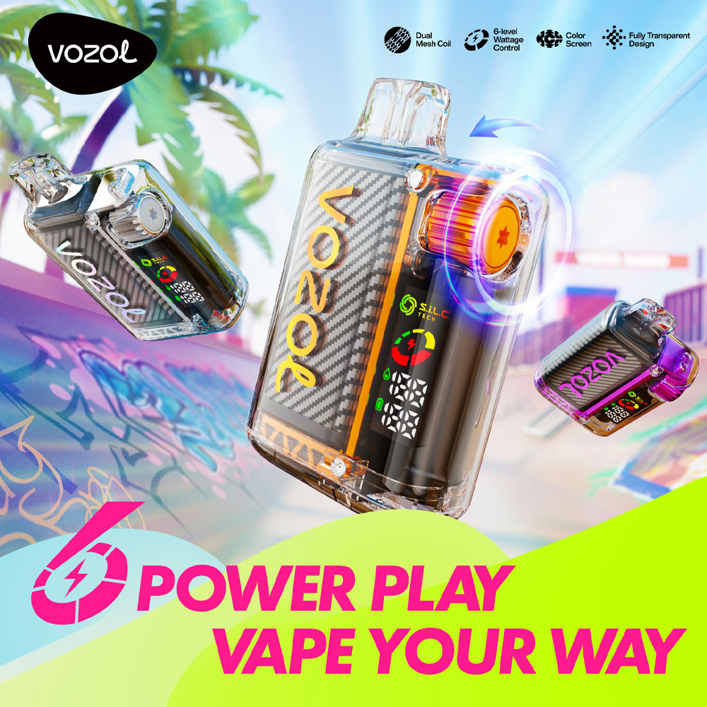 VOZOL Vista 16000 Puffs Rechargeable Disposable Device - 16000 Puffs [BUY 5 BOXES GET 1 FREE]