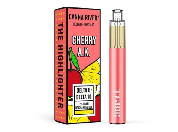 Canna River The Highlighter D8 + D10 Disposable 2.5G Canna River Canna River The Highlighter D8 + D10 Disposable 2.5G