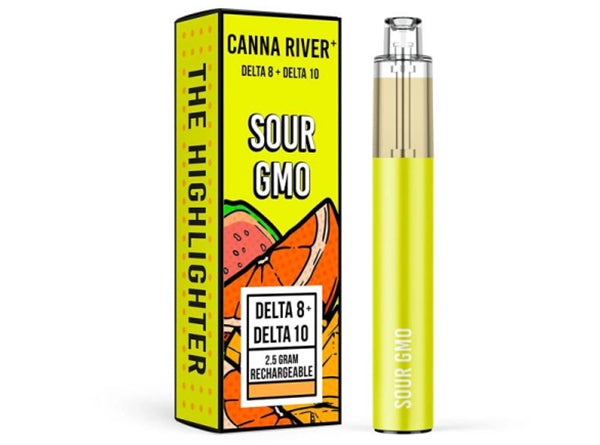 Canna River The Highlighter D8 + D10 Disposable 2.5G Canna River Canna River The Highlighter D8 + D10 Disposable 2.5G