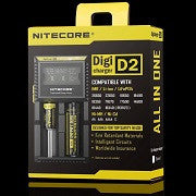 NITECORE D2 LCD Display Screen 2-Slot Battery Charger Nitecore NITECORE D2 LCD Display Screen 2-Slot Battery Charger