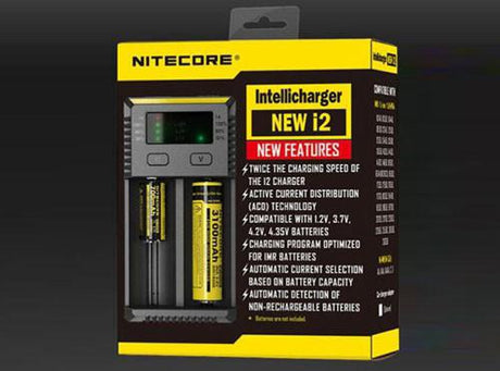 All-New NITECORE i2 Intellicharger Smart Battery Charger Nitecore All-New NITECORE i2 Intellicharger Smart Battery Charger