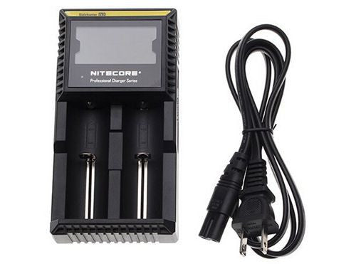 NITECORE D2 LCD Display Screen 2-Slot Battery Charger Nitecore NITECORE D2 LCD Display Screen 2-Slot Battery Charger