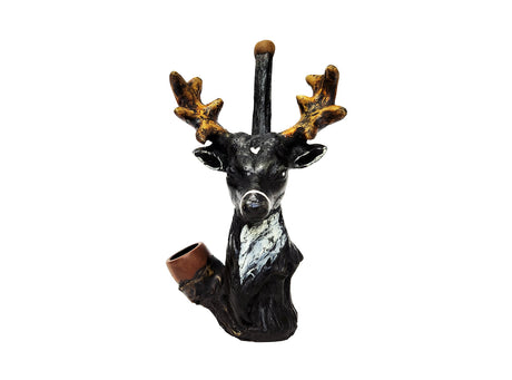 6″ Hand Crafted Deer Style Resin Smoking Pipe Unishowinc 6″ Hand Crafted Deer Style Resin Smoking Pipe