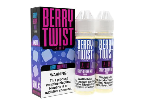 Berry Twist E-Liquid 120ML – Purple Grape (Grape Berry Mix) Twist E-Liquid Berry Twist E-Liquid 120ML – Purple Grape (Grape Berry Mix)