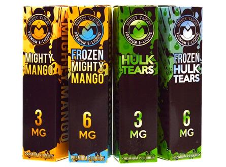 Mighty Vapors Premium E-Juice - Hulk Tears/Frozen Hulk Tears/Mighty Mango Mighty Vapors Hulk Tears/ Mighty Vapors 60mL Premium E-Juice