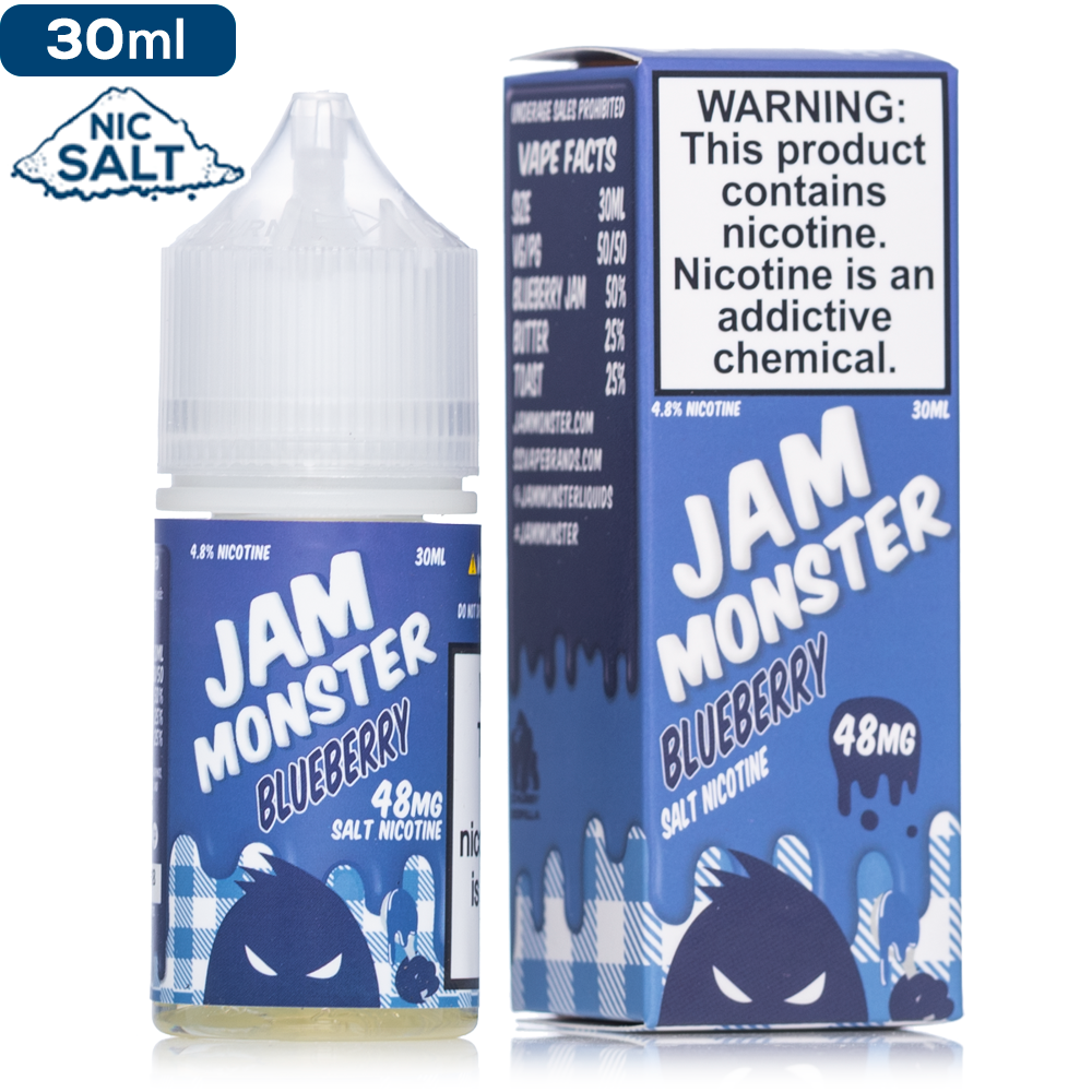 Jam Monster Nic Salt 30ml E-Juice Jam Monster Jam Monster Nic Salt 30ml E-Juice