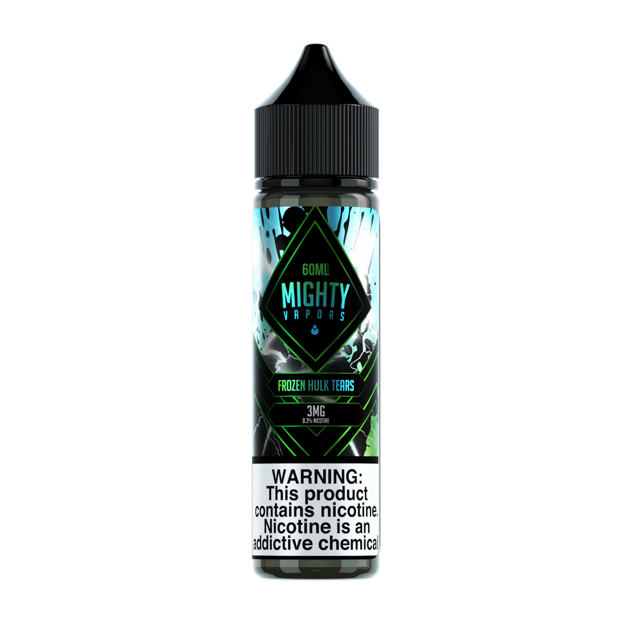 Mighty Vapors Premium E-Juice - Hulk Tears/Frozen Hulk Tears/Mighty Mango Mighty Vapors Hulk Tears/ Mighty Vapors 60mL Premium E-Juice