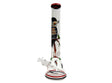 17" Owl Design Heavy Duty Clear Glass Water Pipe Unishowinc 17" Owl Design Heavy Duty Clear Glass Water Pipe