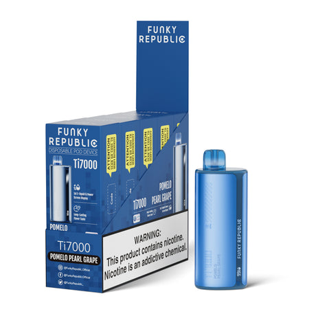FUNKY LANDS Ti7000 Rechargeable Disposable – 7000 Puffs FUNKY LANDS FUNKY LANDS Ti7000 Rechargeable Disposable – 7000 Puffs