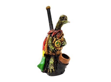 6″ Hand Crafted Turtle Style Resin Smoking Pipe Unishowinc 6″ Hand Crafted Turtle Style Resin Smoking Pipe