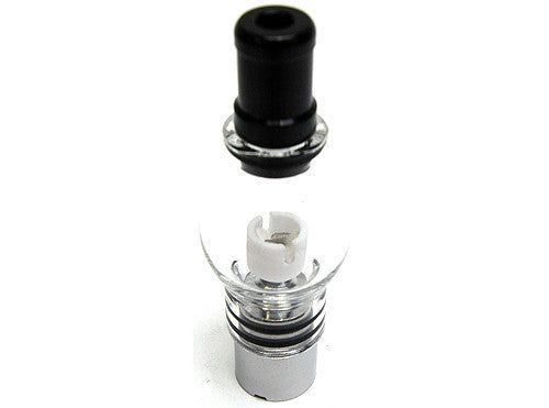 V7 Glass Globe Ceramic Single Coil Wax Atomizer Unishowinc V7 Glass Globe Ceramic Single Coil Wax Atomizer
