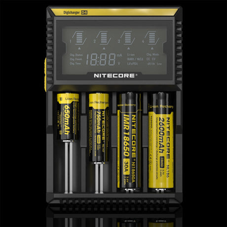 Nitecore Digicharger D4 Multi-in-One Battery Charger Nitecore Nitecore Digicharger D4 Multi-in-One Battery Charger